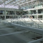 White Painted Aluminium Installation. Image courtesy of Thermal Technical Services Ltd.